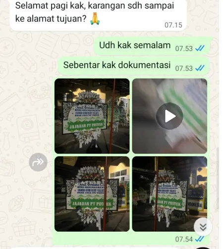 Pengiriman Papan Bunga Selamat Ledok Todanan
