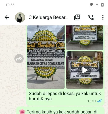Pengiriman Papan Bunga Duka Ledok Todanan