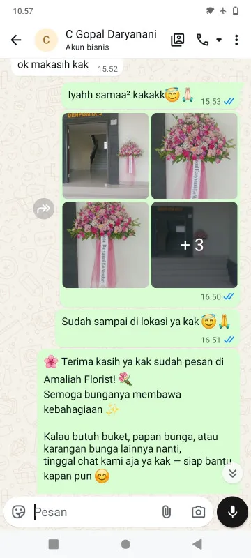 Pengiriman Karangan Bunga Ledok Todanan
