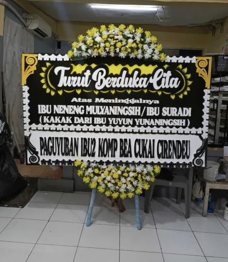 Papan Bunga Duka Ledok Todanan